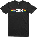 C64 T Shirt Retro Mens Vintage Computer Logo 8 Bit Gamer Tee