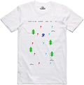 Horace Goes Skiing White Mens T Shirt - Box Art 8 Bit Officially Licensed - Spectrum 48k