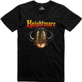 Knightmare TV Show T Shirt - David Rowe Helmet of Justice Logo - Officially Licensed