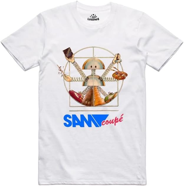SAM Coupé Mens T Shirt Retro Computer 8 Bit Officially Licensed Top